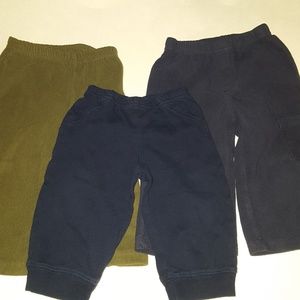 bundle  12 months carters sweatpants